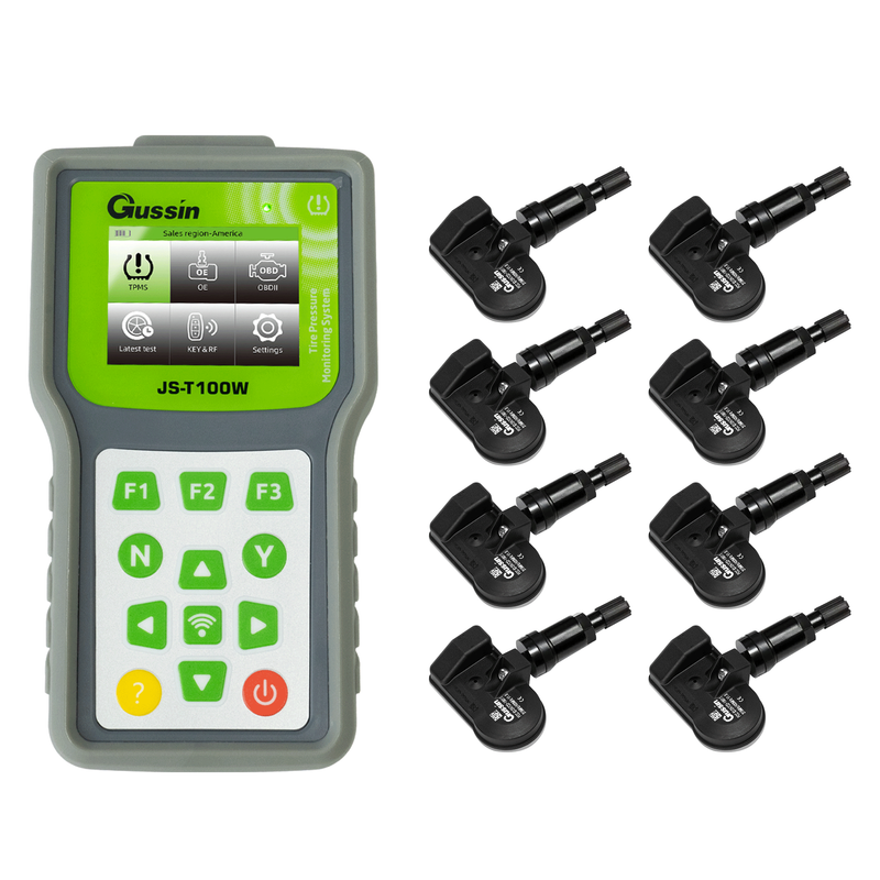 New Gussin 16088C Universal TPMS Sensor Tool with 8 Sensors 315MHz Frequency Full OBD Functions & Copy ECU ID