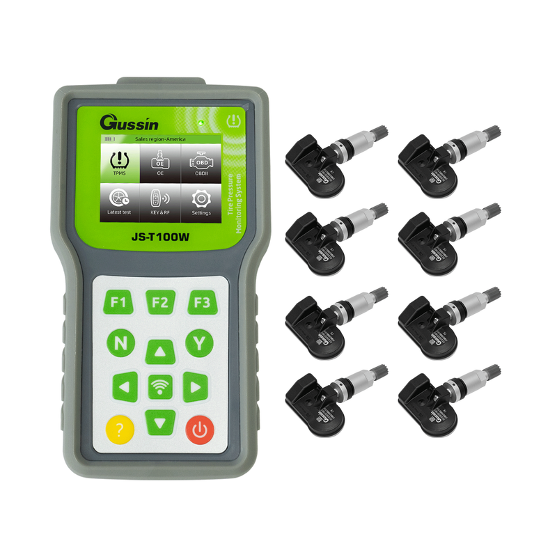 New Gussin 16088A Universal TPMS Sensor Tool with 8 Sensors 315MHz Frequency Full OBD Functions & Copy ECU ID