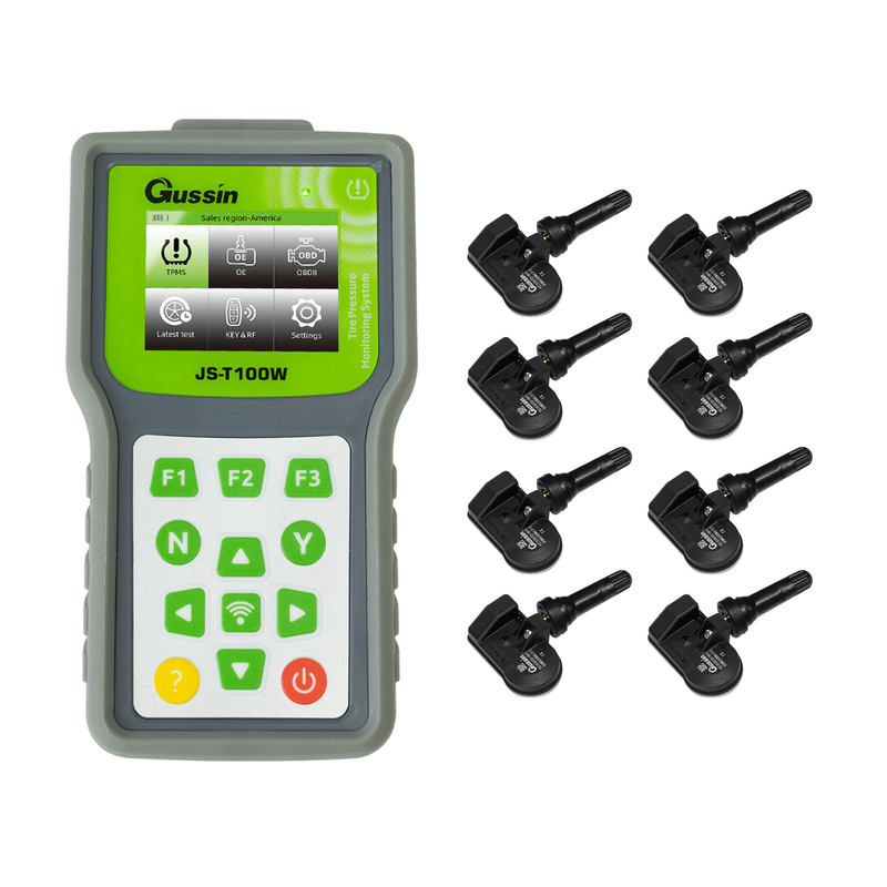 New Gussin 16088B Universal TPMS Sensor Tool with 8 Sensors 315MHz Frequency Full OBD Functions & Copy ECU ID
